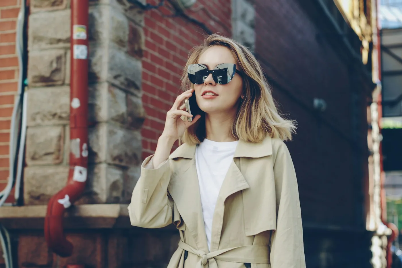 Long Cotton Gabardine Trench — Series 03