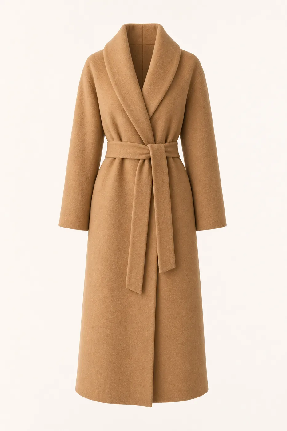 Long Robe Coat in Wool Cashmere — Series 04